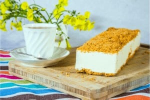 מתכון לעוגת גבינה פירורים מוצלחת